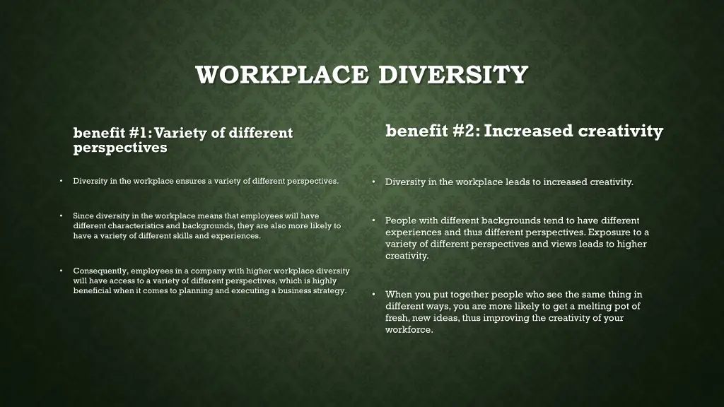 workplace diversity