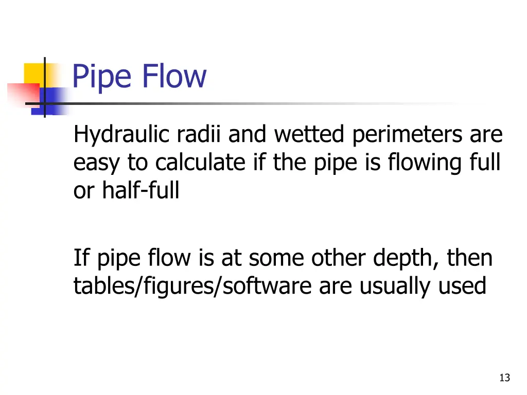 pipe flow