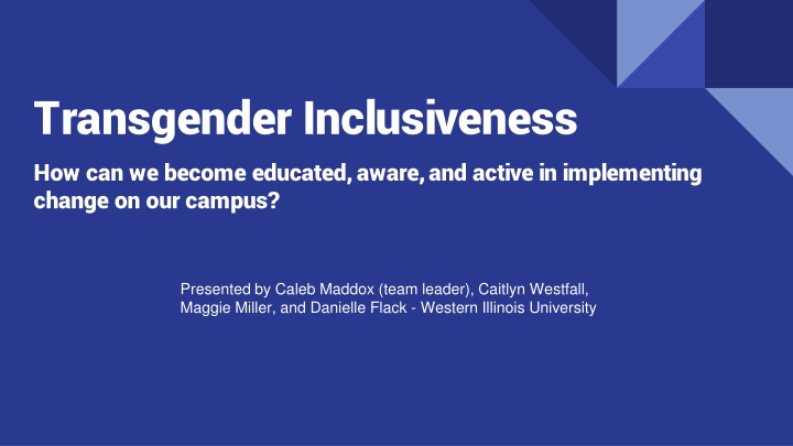 transgender inclusiveness how can we become