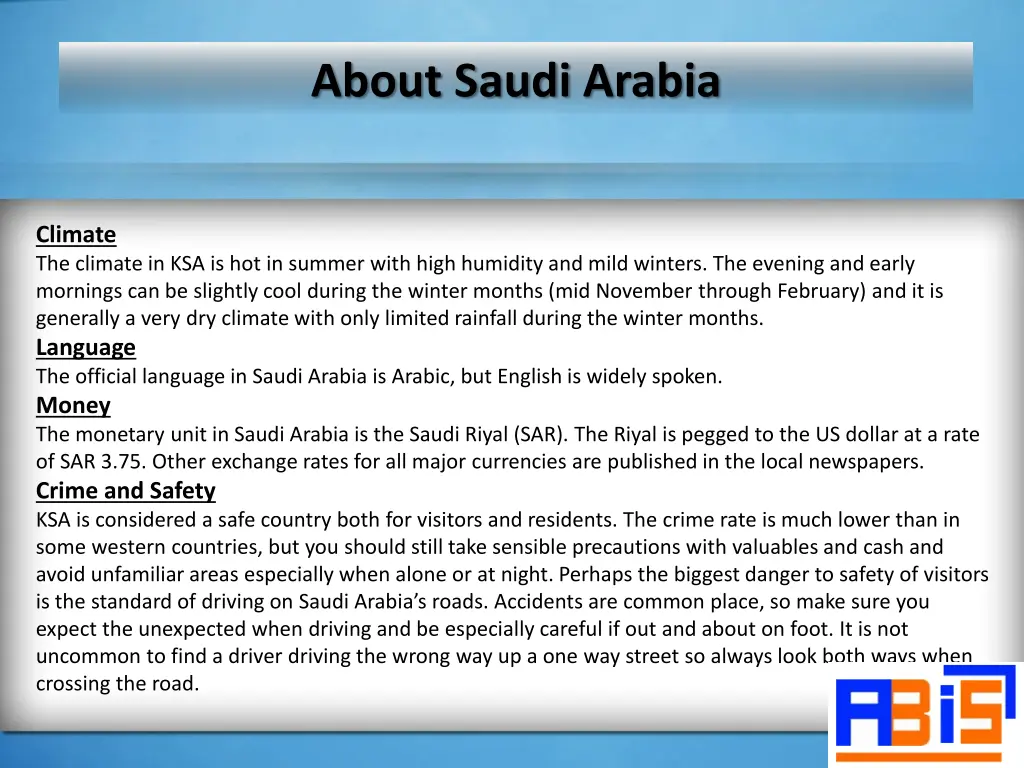 about saudi arabia 1