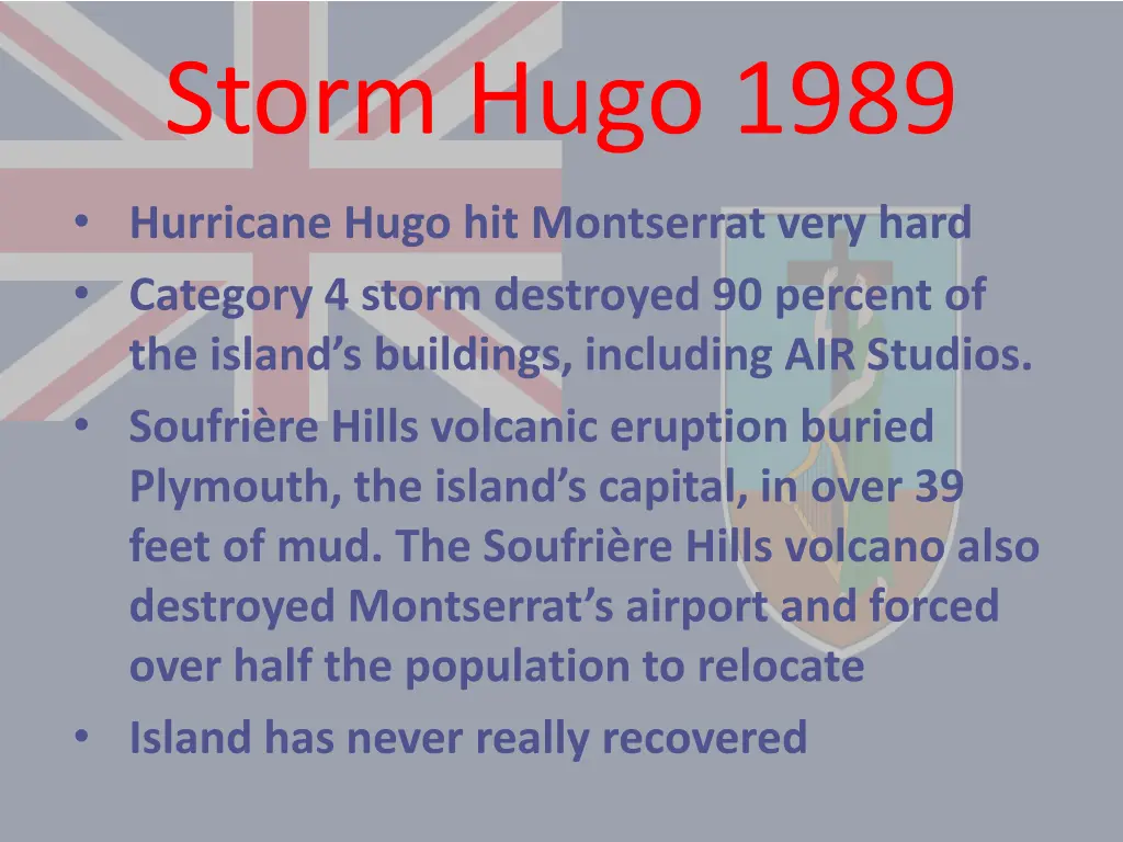 storm hugo 1989