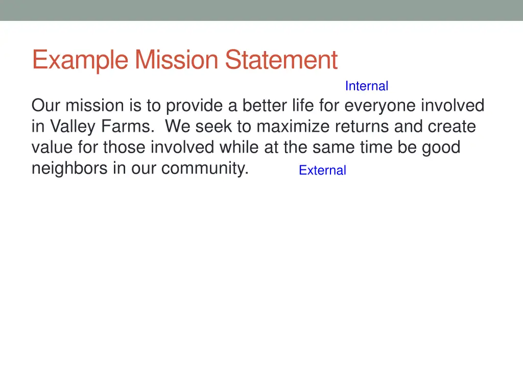 example mission statement 4