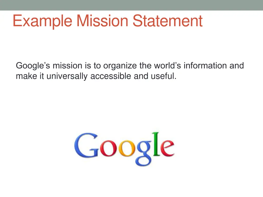 example mission statement 6