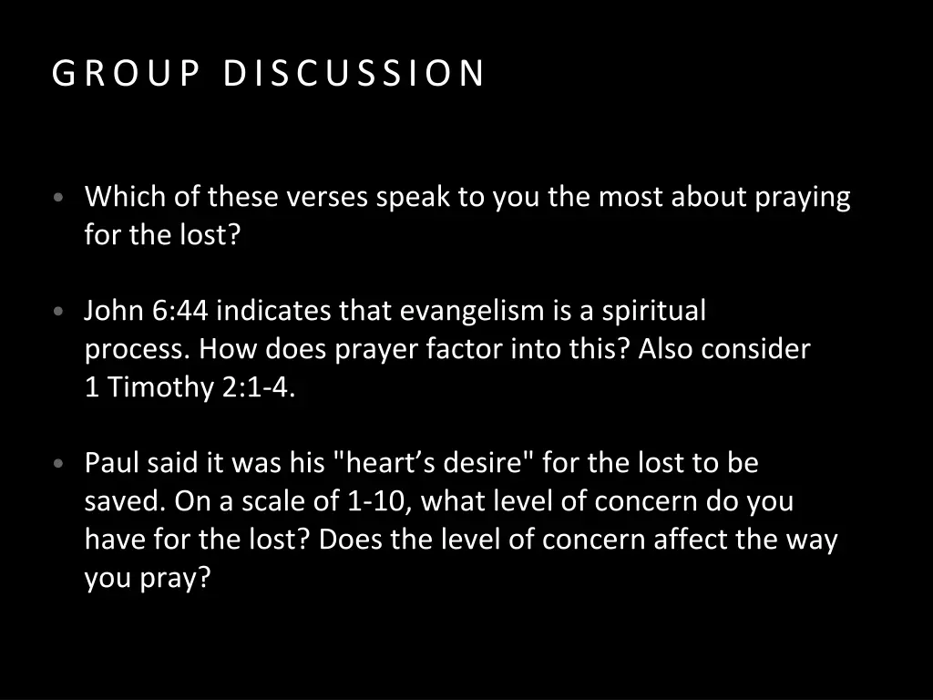 group discussion