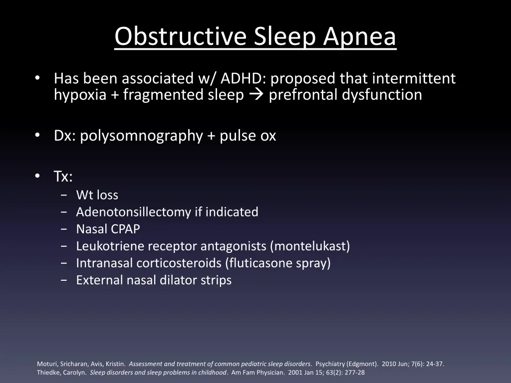 obstructive sleep apnea 1