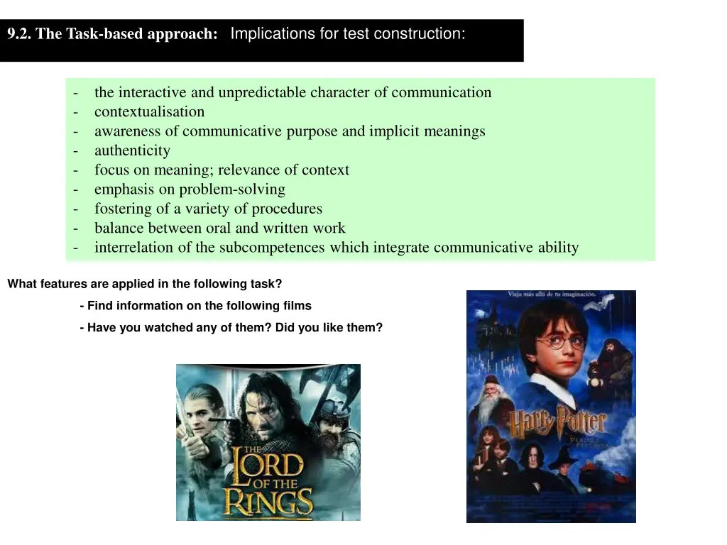 9 2 the task based approach implications for test