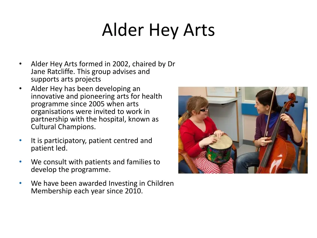 alder hey arts