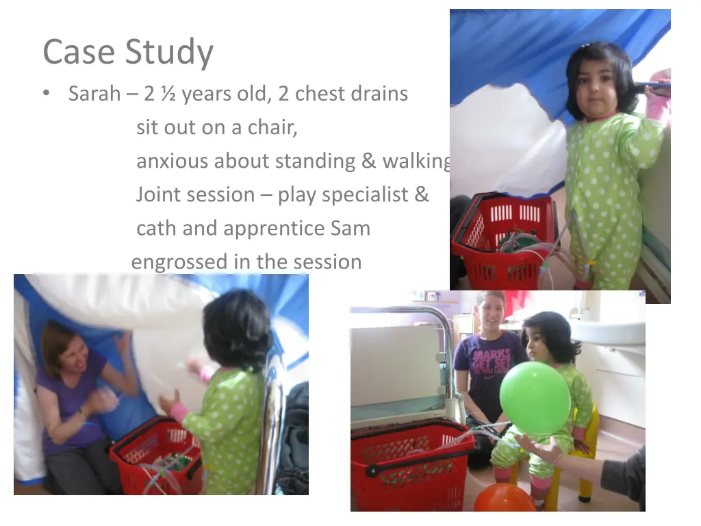 case study sarah 2 years old 2 chest drains