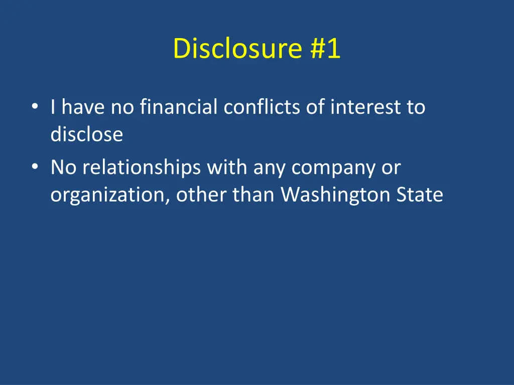 disclosure 1