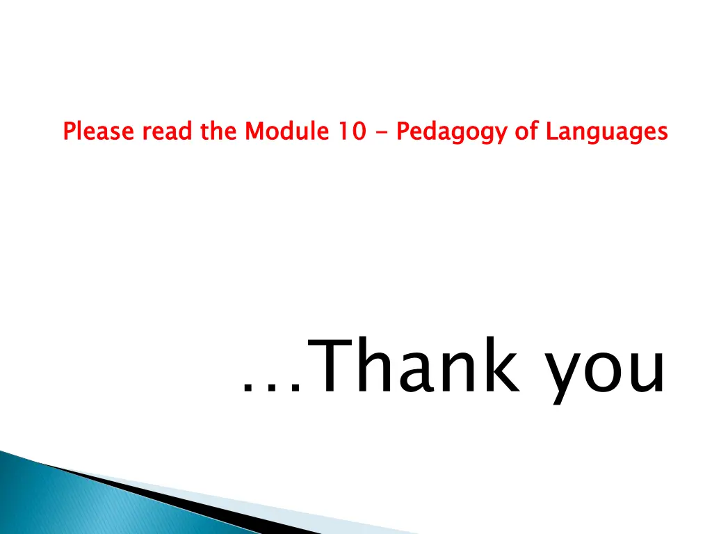 please read the module 10