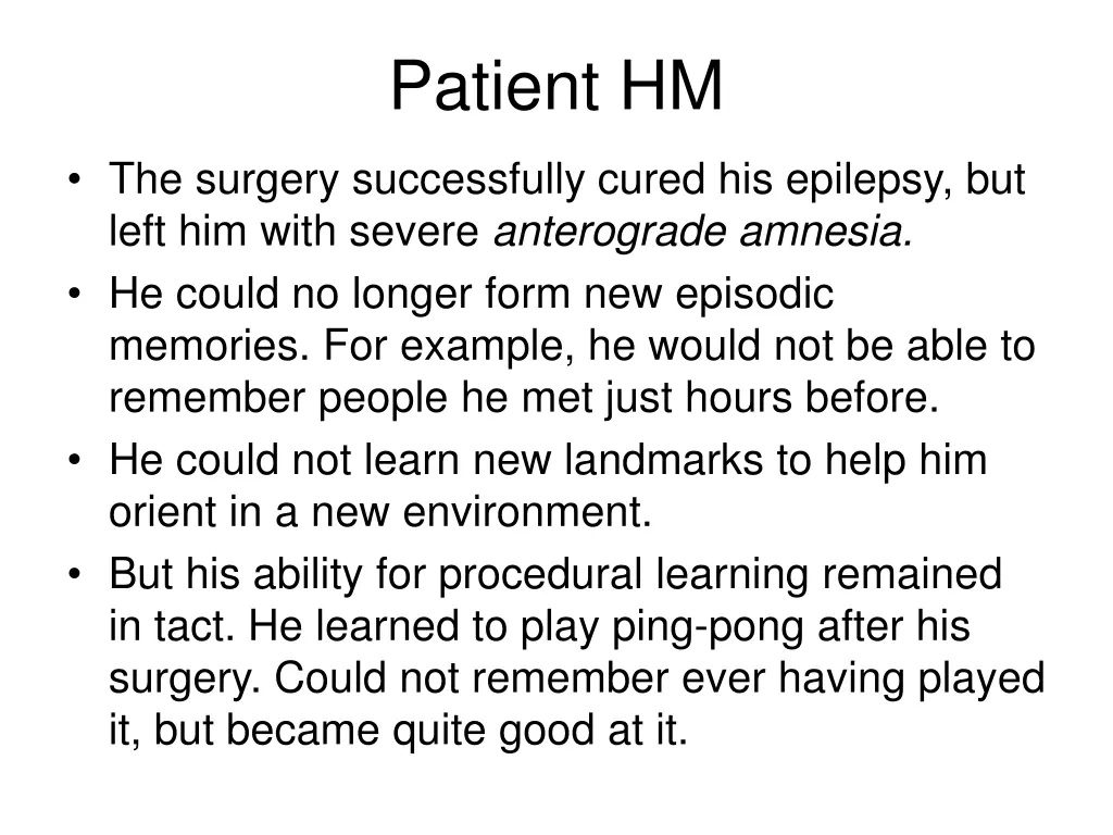 patient hm 1