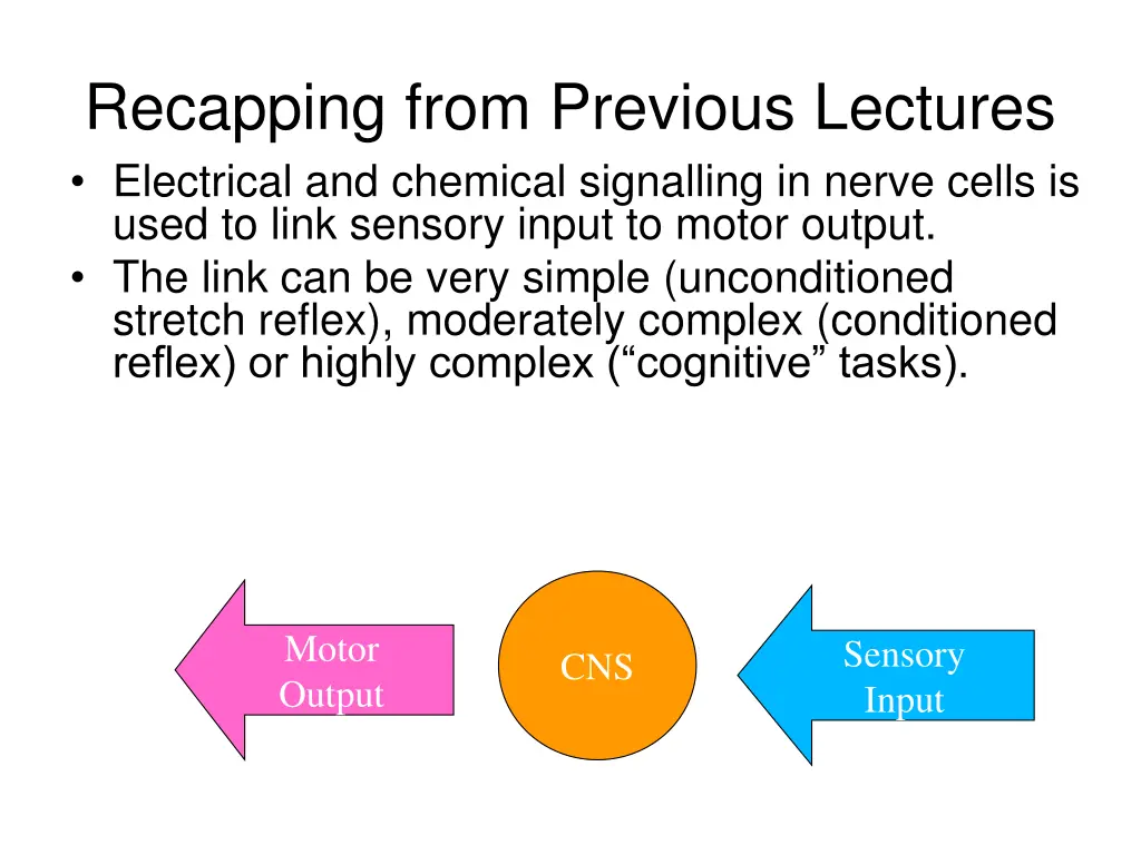 recapping from previous lectures electrical