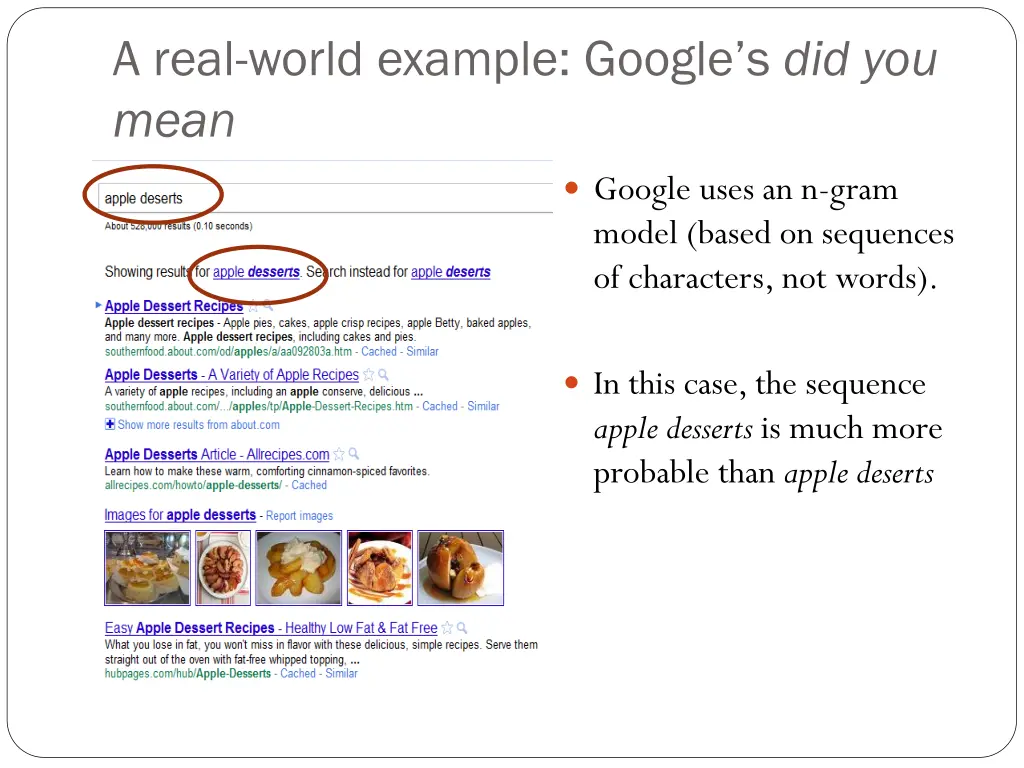 a real world example google s did you mean