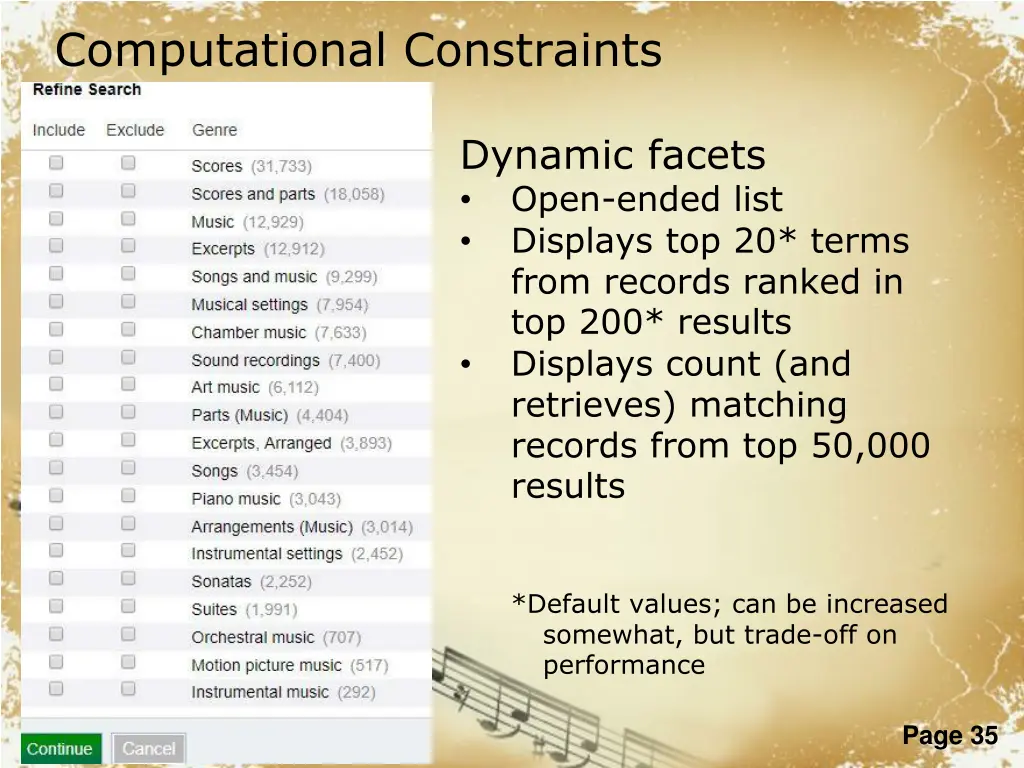 computational constraints 2