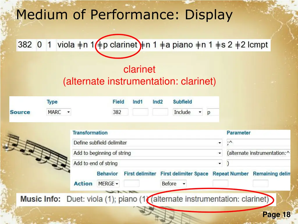 medium of performance display 4