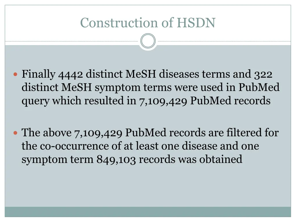 construction of hsdn 2