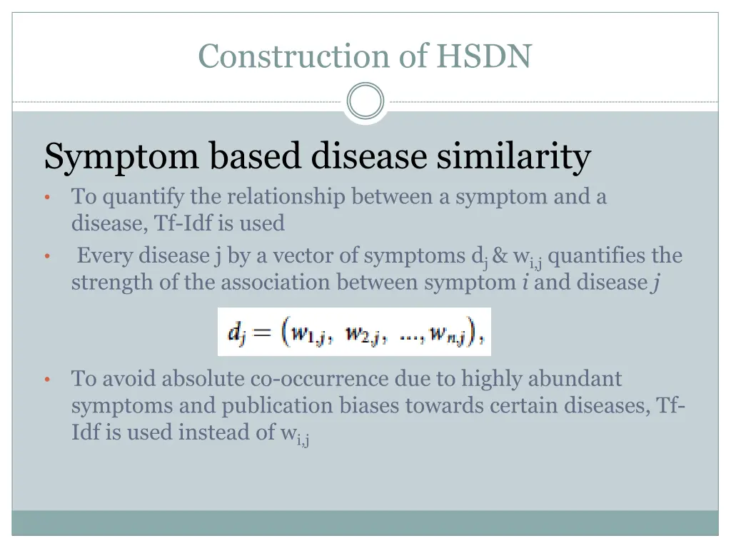 construction of hsdn 5