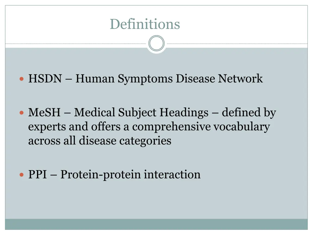 definitions 1