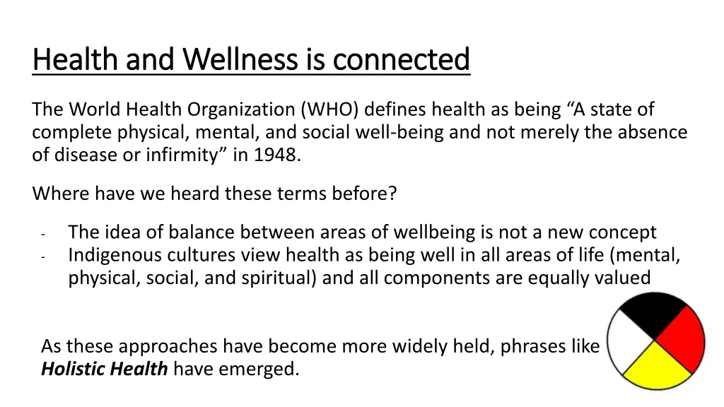 health and wellness is connected health 1