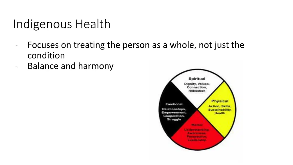 indigenous health