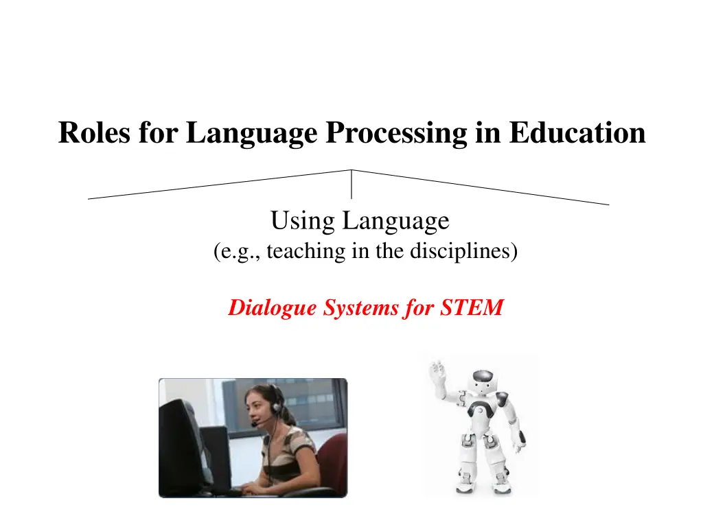 roles for language processing in education 1