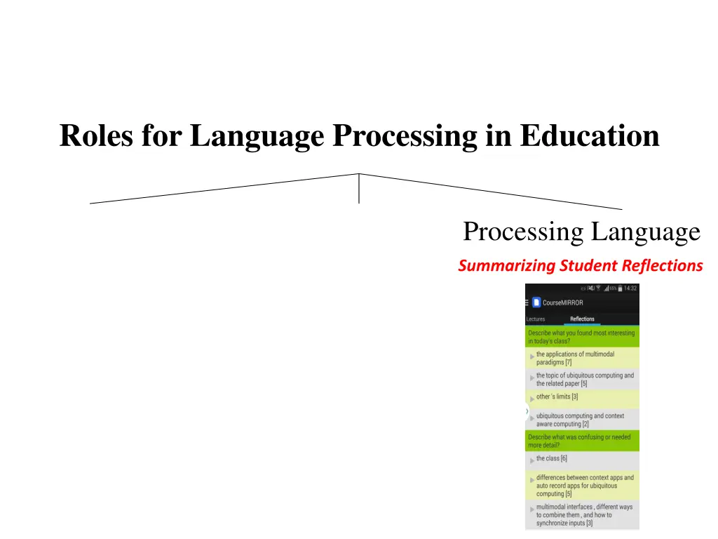 roles for language processing in education 3