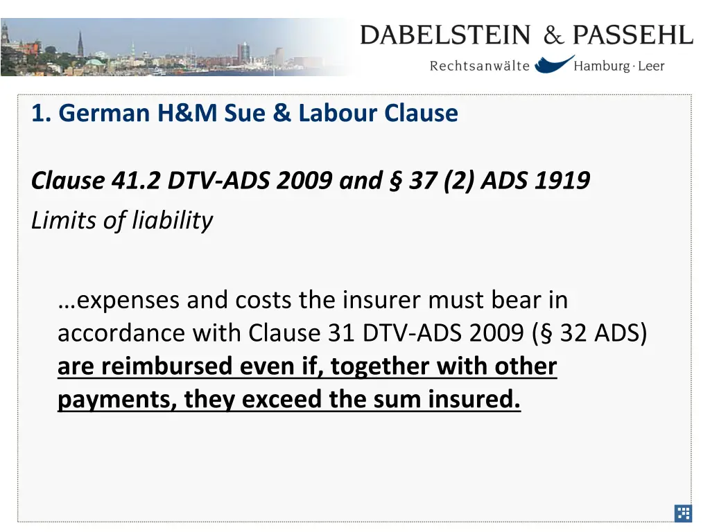 1 german h m sue labour clause 4