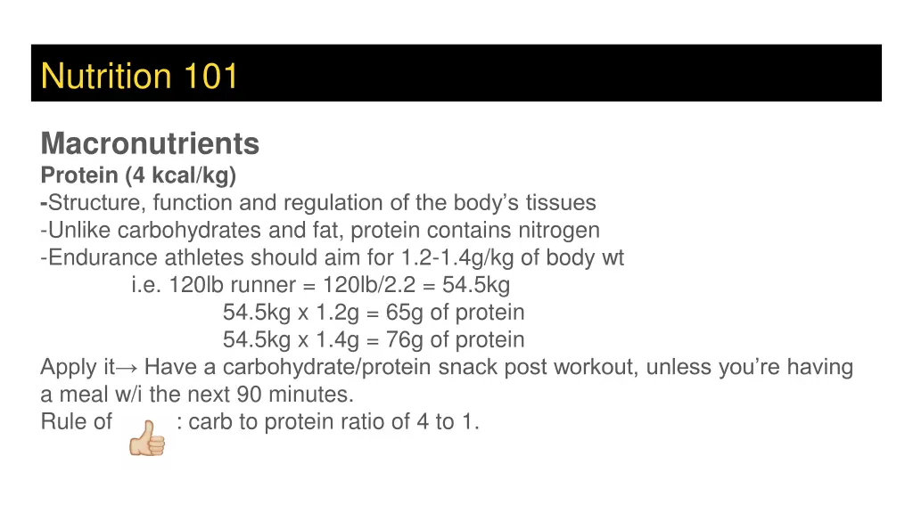 nutrition 101 1