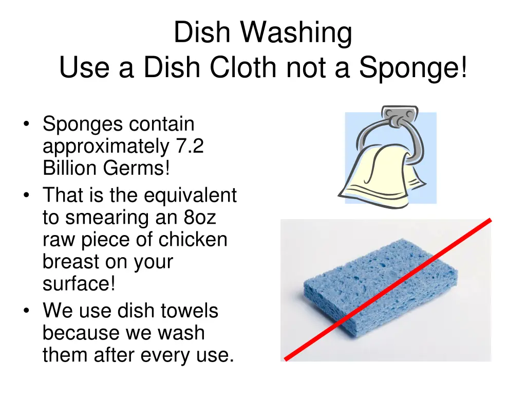 dish washing