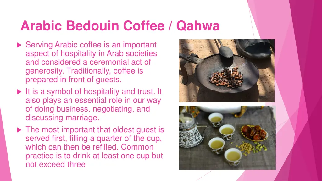 arabic bedouin coffee qahwa