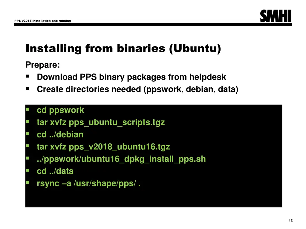 pps v2018 installation and running 10