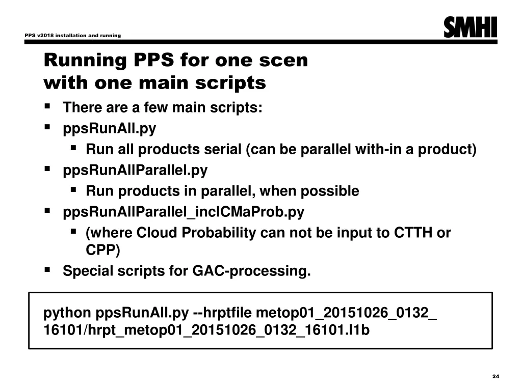 pps v2018 installation and running 22