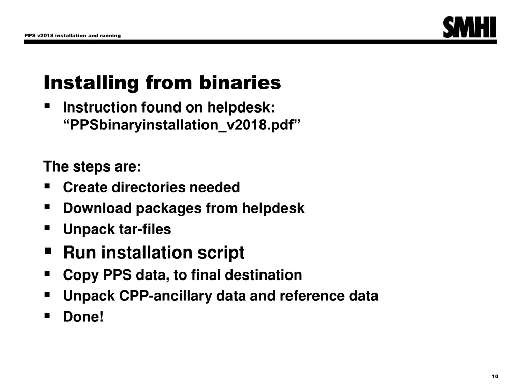 pps v2018 installation and running 8