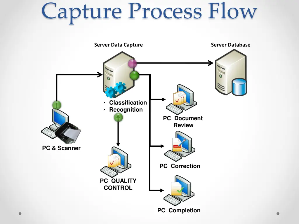 capture process flow