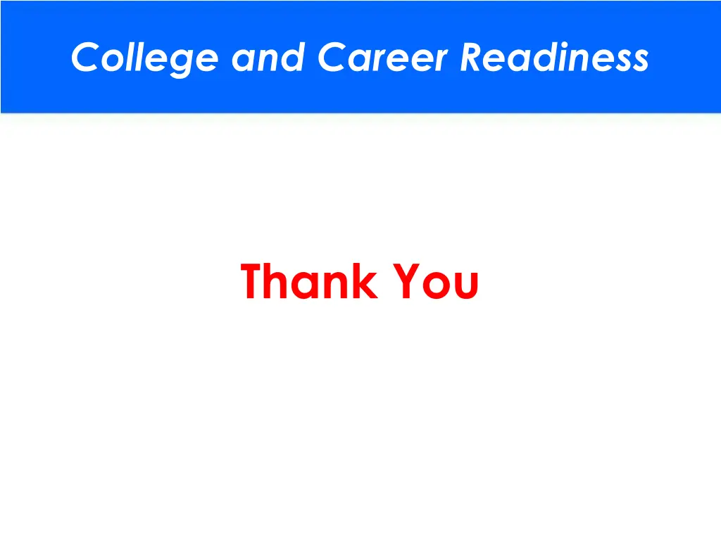 college and career readiness 2