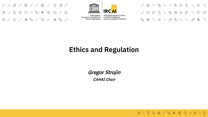 ethics and regulation