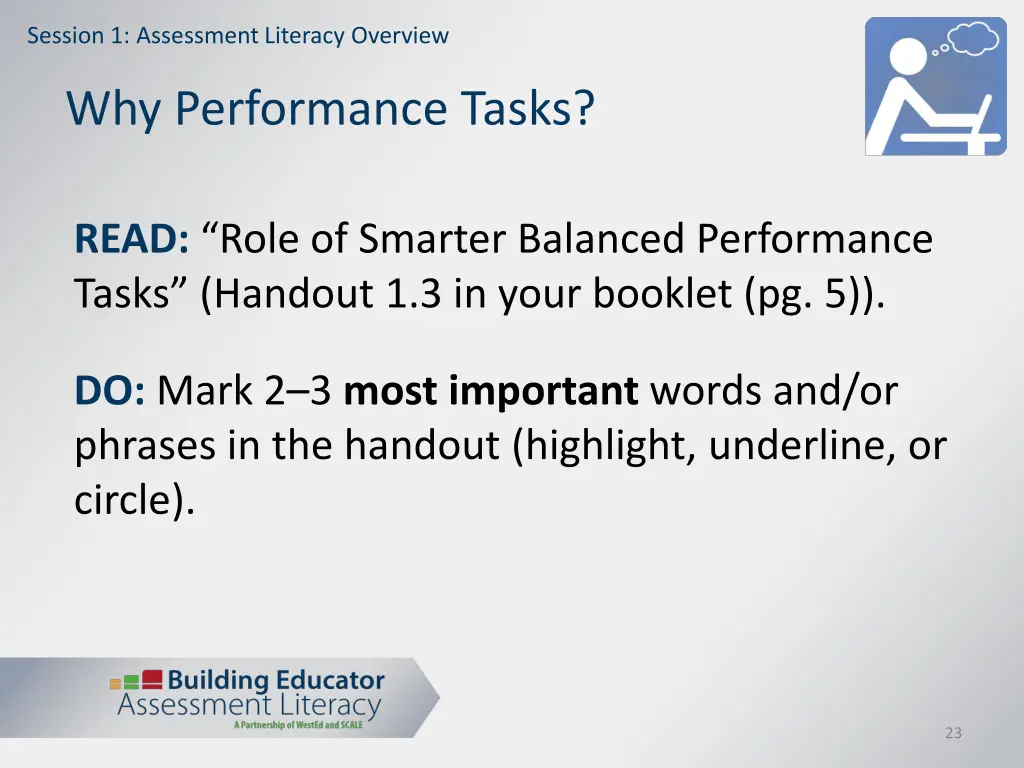 session 1 assessment literacy overview 18