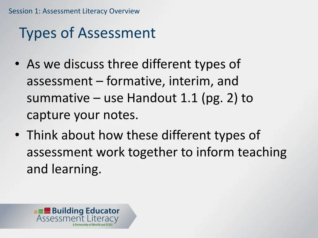 session 1 assessment literacy overview 5