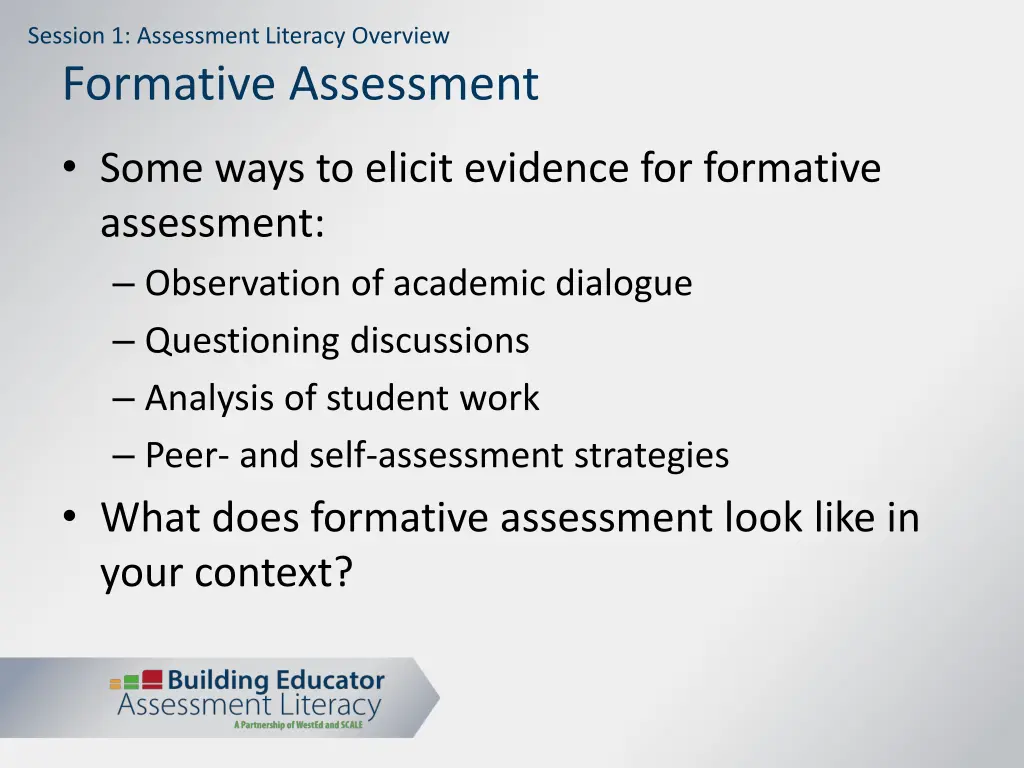 session 1 assessment literacy overview 8