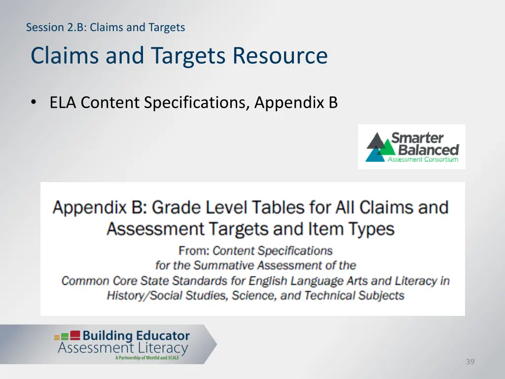 session 2 b claims and targets 1