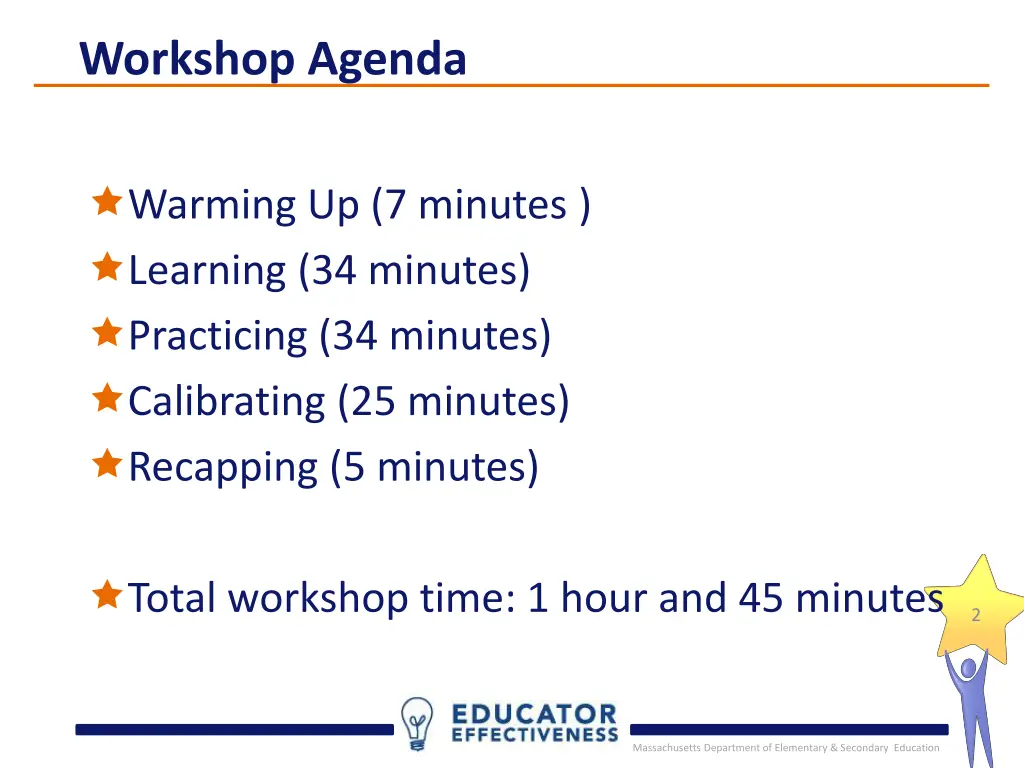 workshop agenda