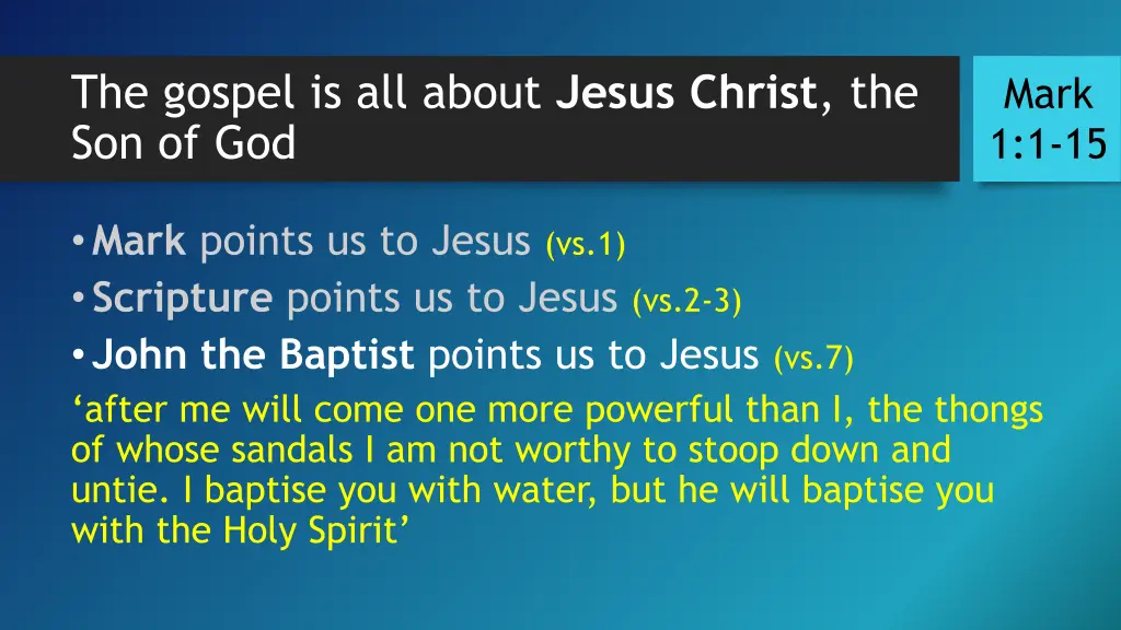 the gospel is all about jesus christ 4