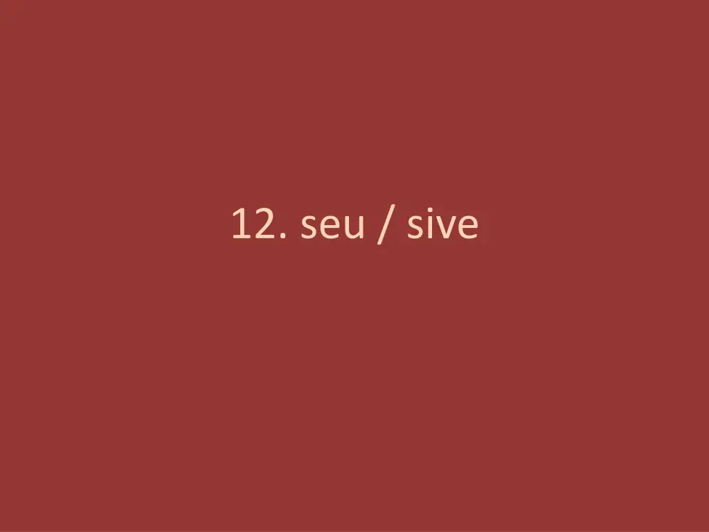 12 seu sive