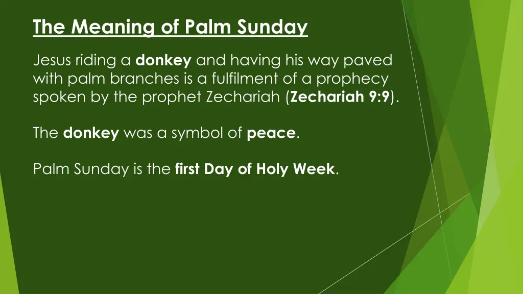 the meaning of palm sunday 2