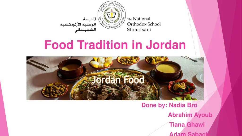 food tradition in jordan