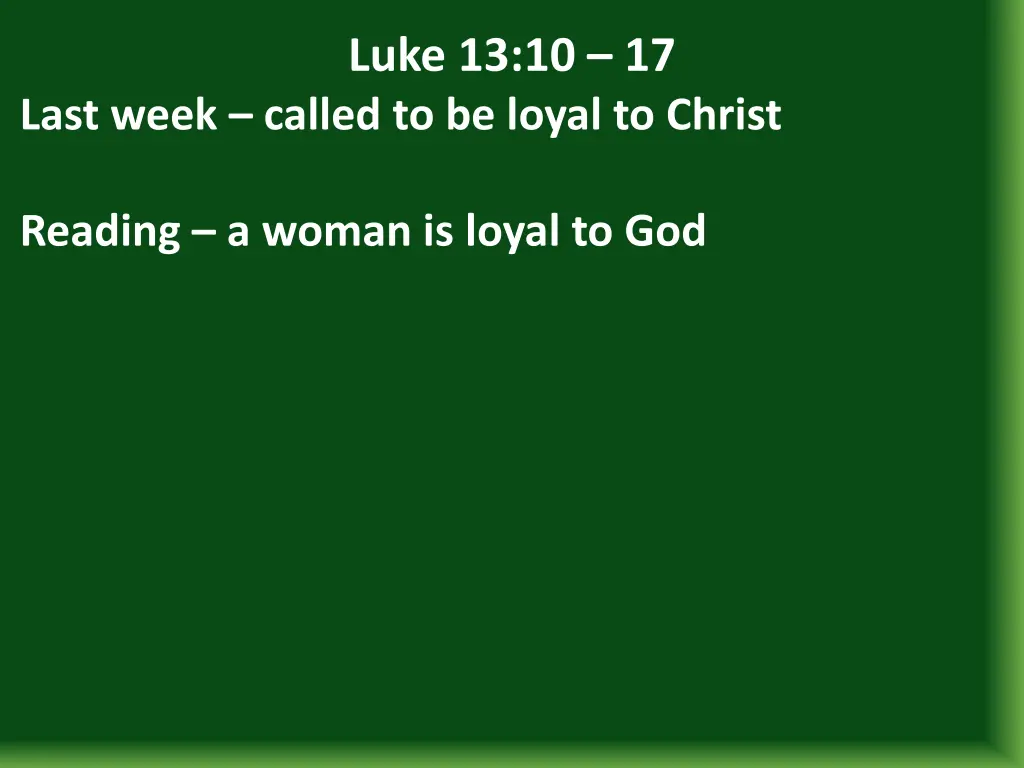 luke 13 10 17 5