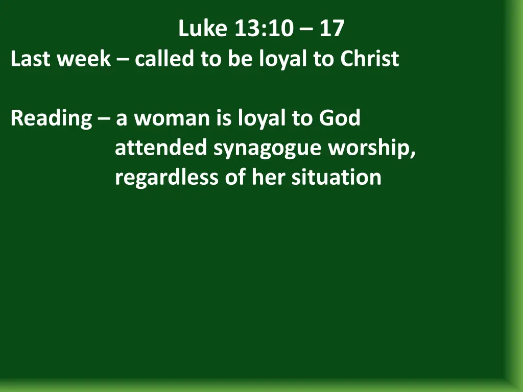 luke 13 10 17 6