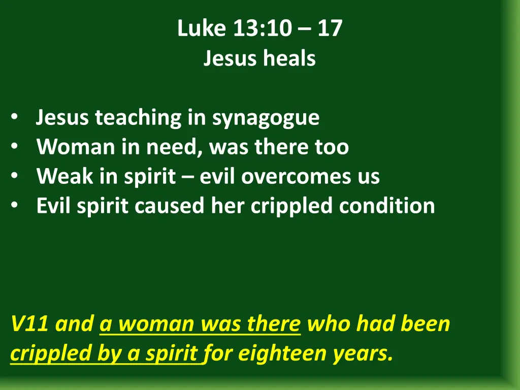 luke 13 10 17 jesus heals 6