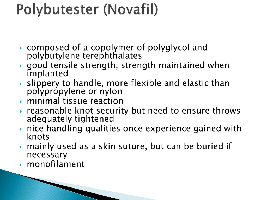 composed of a copolymer of polyglycol