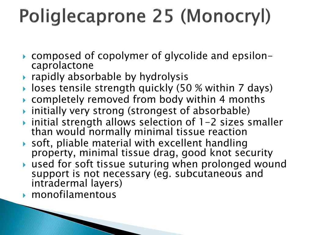 composed of copolymer of glycolide and epsilon 1